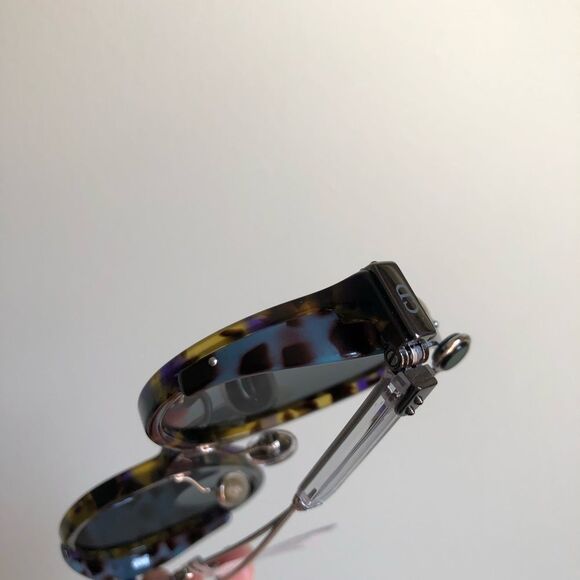 NEW Dior Umbrage Sunglasses Green Leaf Pattern Havana Runway Resortwear main image 5